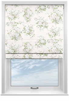 Shabby Chic by Rachel Ashwell Rose Chintz, Natural - Twist&Fit Roman Blind